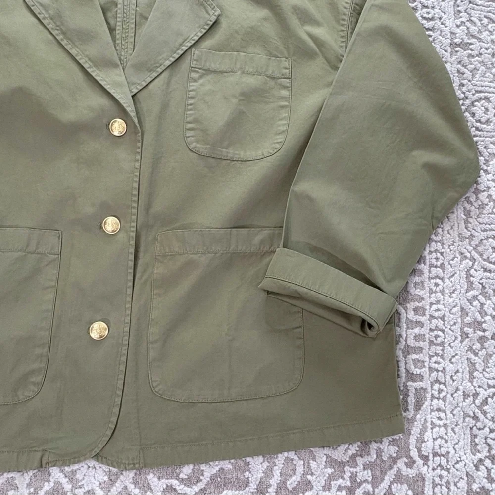 NWOT J. Crew Chino Blazer Jacket